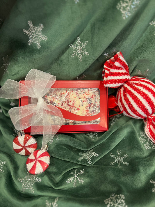 The Chocolaterie Peppermint Bark Box